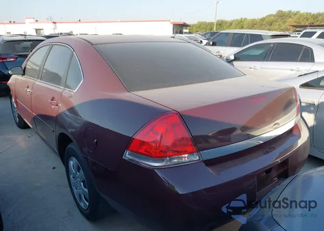 2008 Chevrolet Impala Ls from USA, damaged, VIN 2G1WB58K481346200